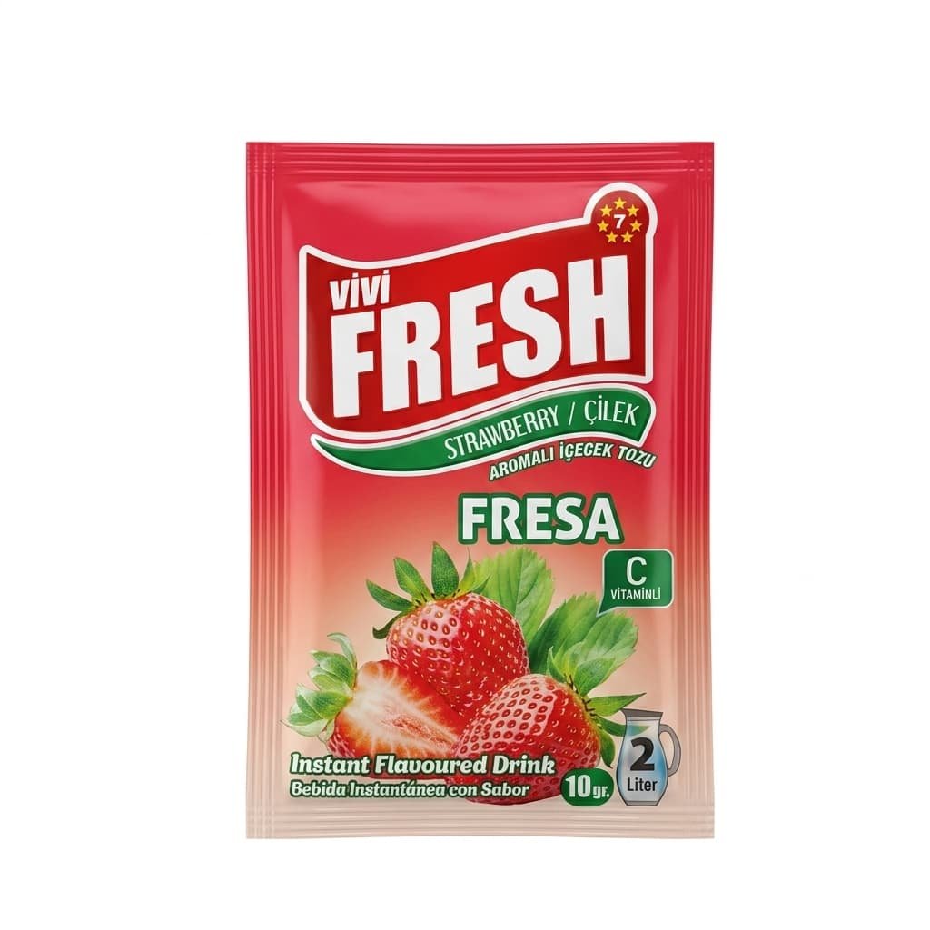refresco FRESH Sabor Fresa